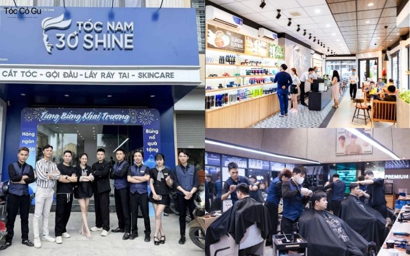 Đánh giá 30Shine từ A-Z trước khi bạn đặt lịch Không gian bên ngoài và bên trong của salon 30Shine