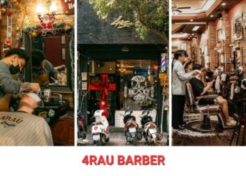 4Rau Barber – Tiệm cắt tóc nam được giới trẻ tin chọn hiện nay
