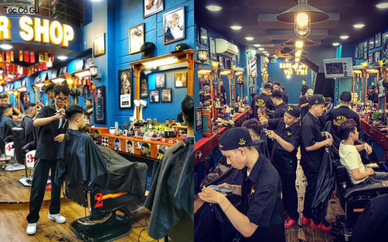 Barber Shop Vũ Trí – Điểm đến “chất” dành cho phái mạnh Không gian tại Barber Shop Vũ Trí