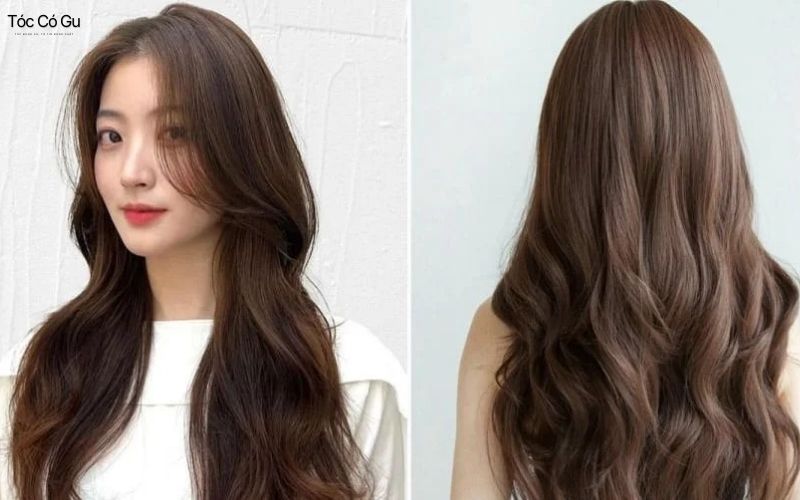 Mái tóc uốn bồng bềnh, mềm mượt và giữ nếp tự nhiên sau khi được chăm sóc đúng cách