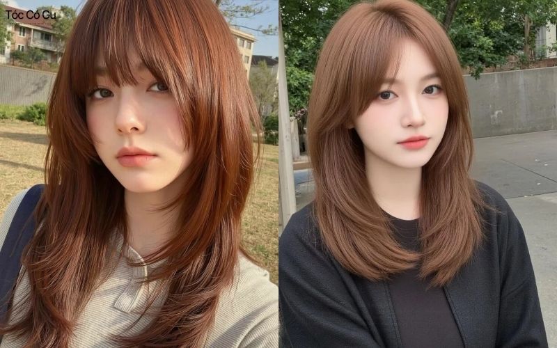 15+ kiểu tóc cho mặt vuông giúp che khuyết điểm, hợp xu hướng Tóc layer ngang vai