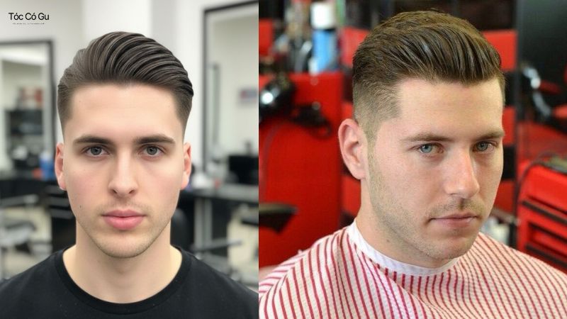 Kiểu tóc Undercut cho nam mặt tròn