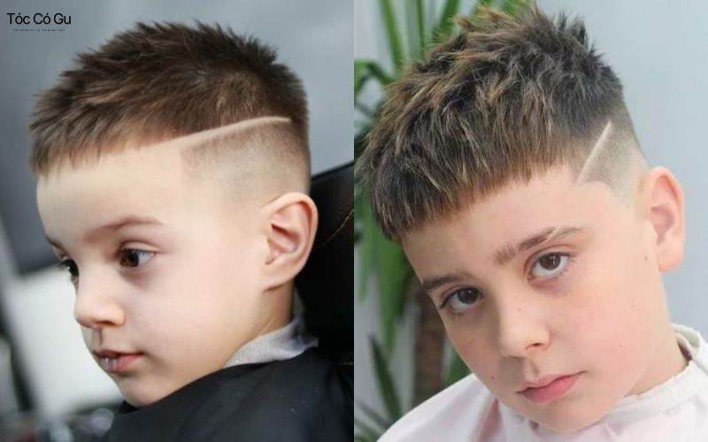 Kiểu tóc kẻ line cá tính, nổi bật