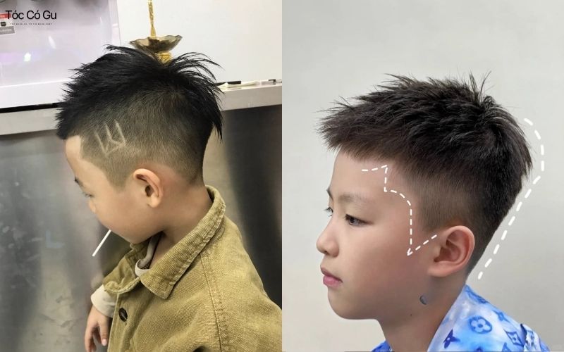 Kiểu tóc Mohawk cá tính, mạnh mẽ
