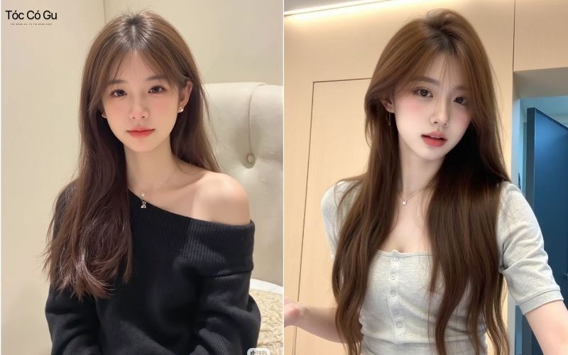 tóc mái bay kiểu Pháp