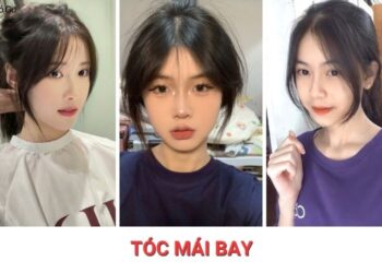 Top 24+ kiểu tóc mái bay nữ đẹp, hack tuổi, trendy nhất năm