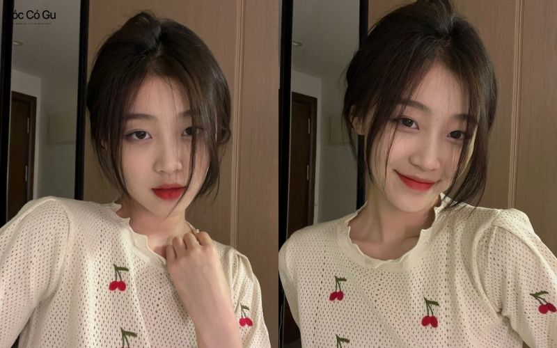 Kiểu tóc mái bay dáng dài