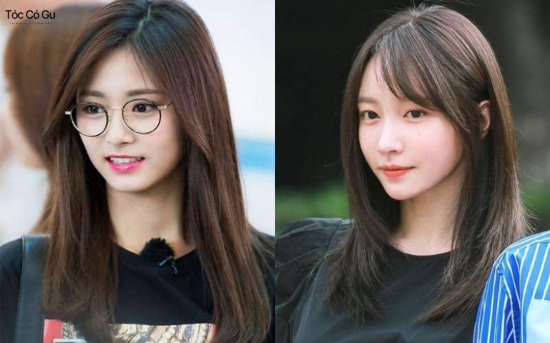 Tóc cắt layer mái chéo