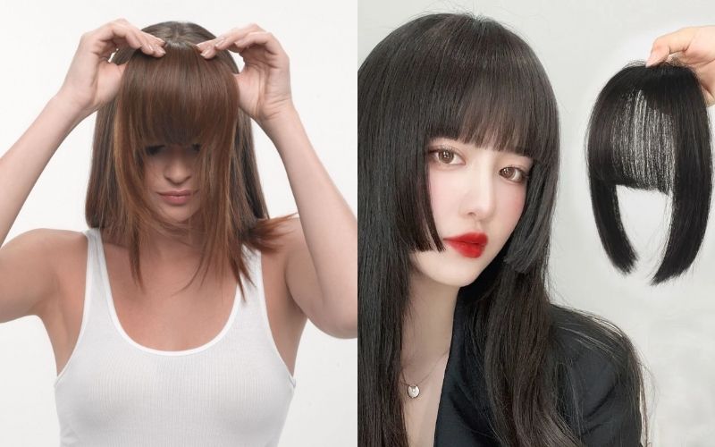 Tóc mái giả phù hợp với những ai?