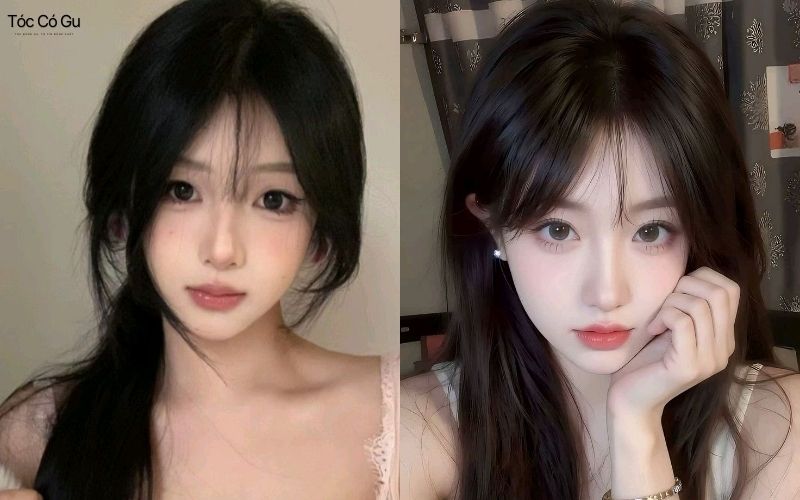 10+ Kiểu tóc mái kiểu Pháp đẹp nhẹ nhàng, trẻ trung, ôm mặt cực xinh Tóc mái thưa Pháp tự nhiên