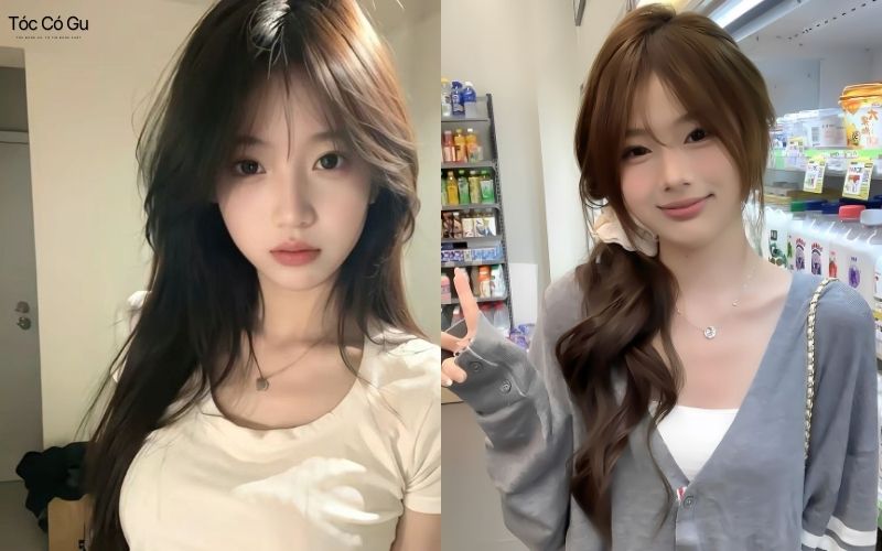 10+ Kiểu tóc mái kiểu Pháp đẹp nhẹ nhàng, trẻ trung, ôm mặt cực xinh Tóc mái bay kiểu Pháp điệu đà