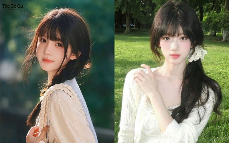 10+ Kiểu tóc mái kiểu Pháp đẹp nhẹ nhàng, trẻ trung, ôm mặt cực xinh Kiểu mái Pháp cắt bằng trẻ trung