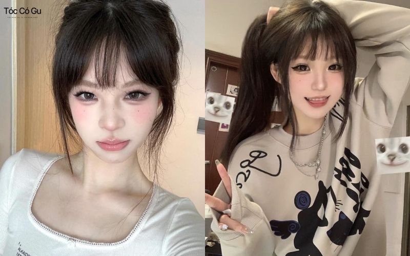 10+ Kiểu tóc mái kiểu Pháp đẹp nhẹ nhàng, trẻ trung, ôm mặt cực xinh Mái Pháp ngắn hack tuổi