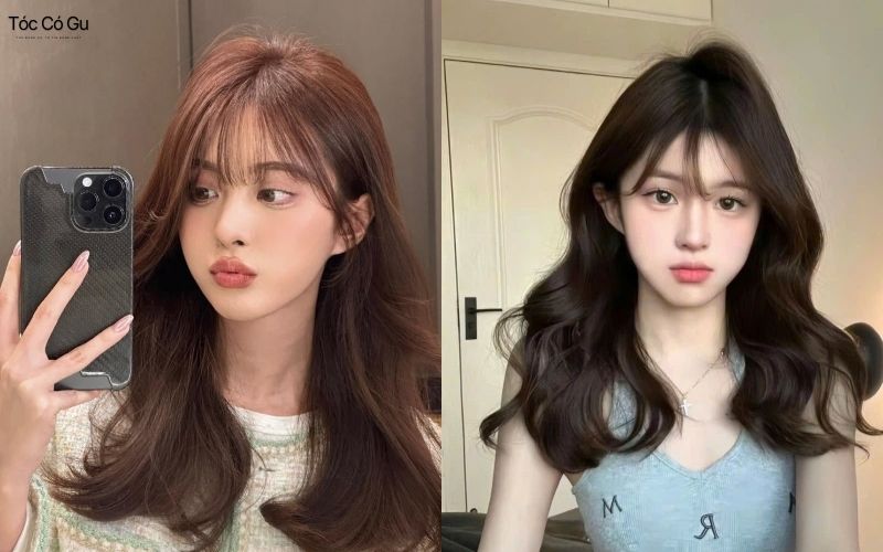 10+ Kiểu tóc mái kiểu Pháp đẹp nhẹ nhàng, trẻ trung, ôm mặt cực xinh Mái Pháp xoăn lười không cần tạo kiểu cầu kỳ nhưng vẫn bồng bềnh