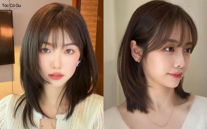 10+ Kiểu tóc mái kiểu Pháp đẹp nhẹ nhàng, trẻ trung, ôm mặt cực xinh Tóc mỏng phù hợp để kiểu tóc mái Pháp layer để tạo độ phồng tự nhiên