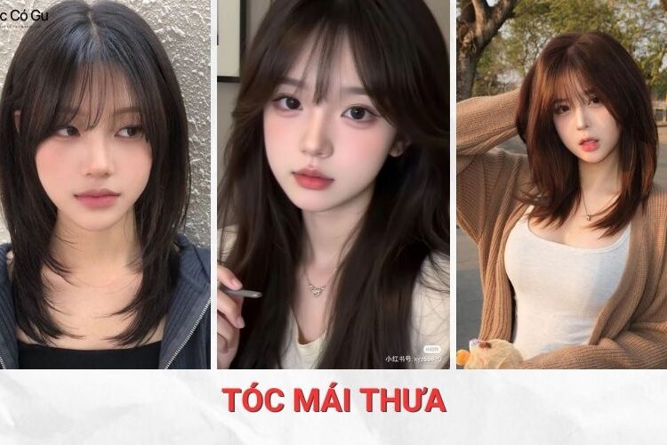 Top 10 kiểu tóc mái thưa Hàn Quốc đẹp
