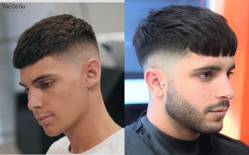 Kiểu tóc cổ điển French Crop hợp nhiều dáng mặt