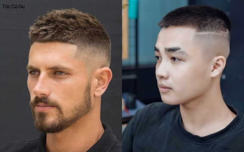 Tóc Buzz Cut cổ điển, mạnh mẽ