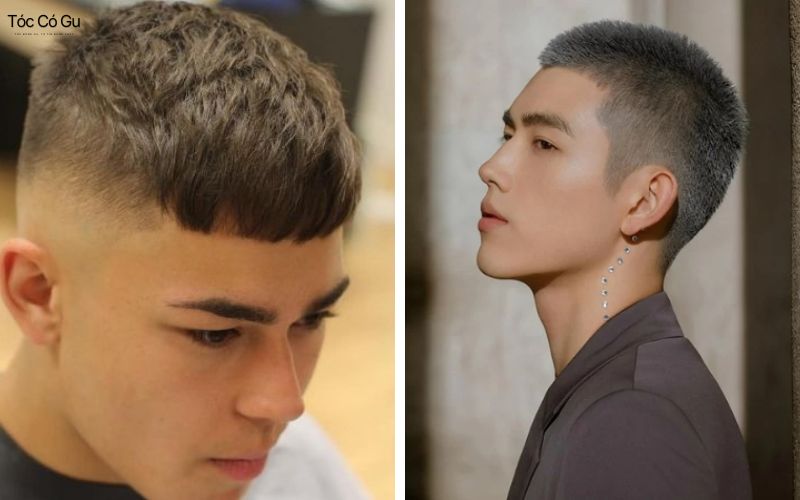 Tóc kiểu Buzz Cut Hàn Quốc hợp mọi chất tóc