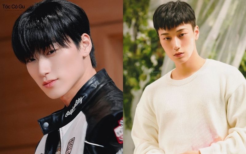 Kiểu tóc nam mặt dài gầy trán cao mái ngố giúp cải thiện tỷ lệ tổng thể độ dài của khuôn mặt