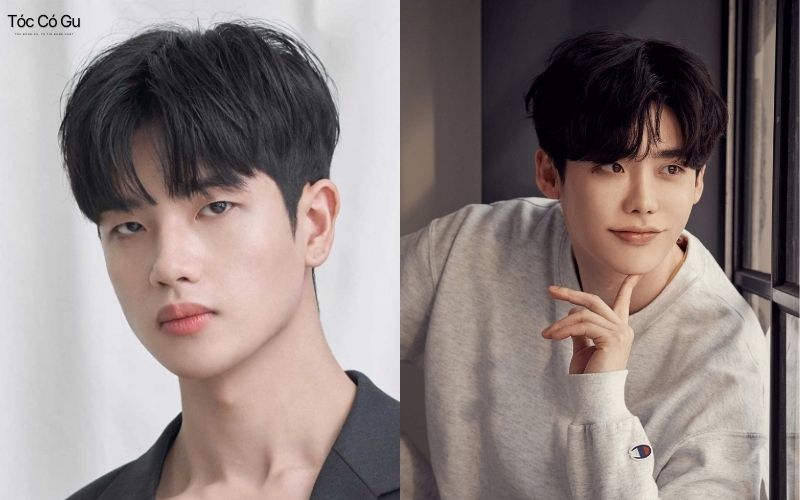 Nam mặt trái xoan để tóc 2 mái lãng tử như sao Hàn Quốc