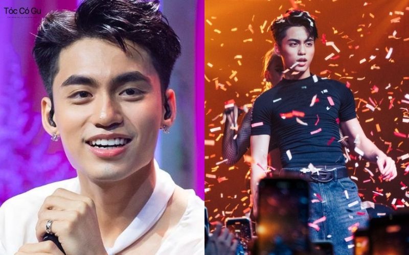 Gợi ý 10+ kiểu tóc nam mặt vuông đẹp nam tính, cuốn hút nhất Side Part 7/3 che đi phần trán cao của kiểu mặt vuông nam trán rộng