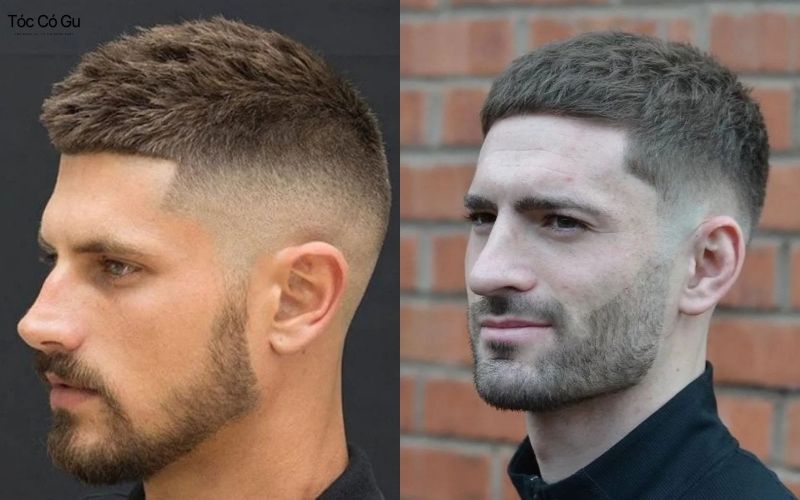 Gợi ý 10+ kiểu tóc nam mặt vuông đẹp nam tính, cuốn hút nhất Crew Cut - kiểu tóc nam mặt vuông phù hợp với người phong cách tối giản