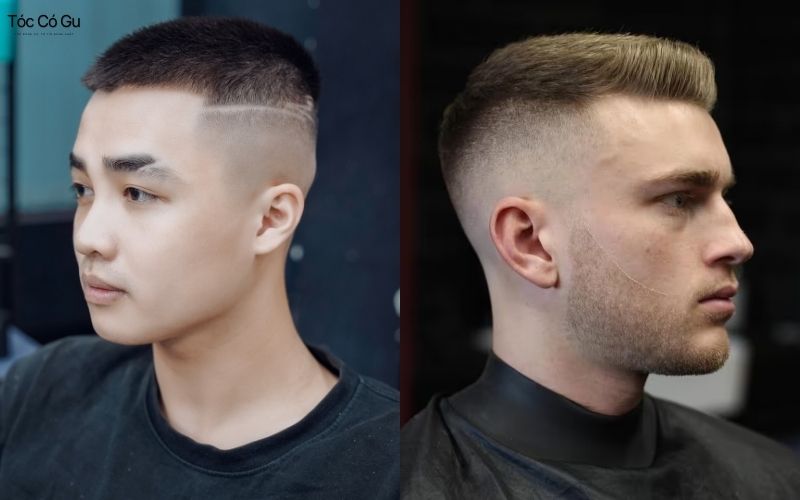 Gợi ý 10+ kiểu tóc nam mặt vuông đẹp nam tính, cuốn hút nhất Buzz Cut ngắn hợp mặt vuông không cần tạo kiểu nhiều