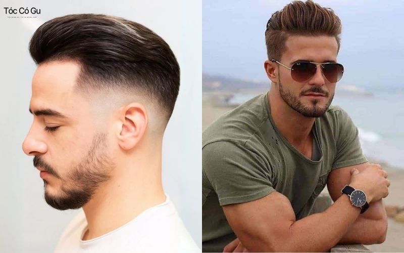 Gợi ý 10+ kiểu tóc nam mặt vuông đẹp nam tính, cuốn hút nhất Để tóc Pompadour giúp tạo độ dài cho khuôn mặt vuông