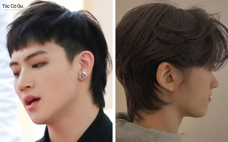 Bí quết chọn kiểu tóc nam trán cao đẹp, che trán hoàn hảo Kiểu tóc Mullet hợp trán cao nam