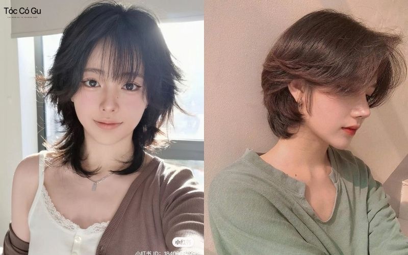 Kiểu tóc tomboy nữ dài