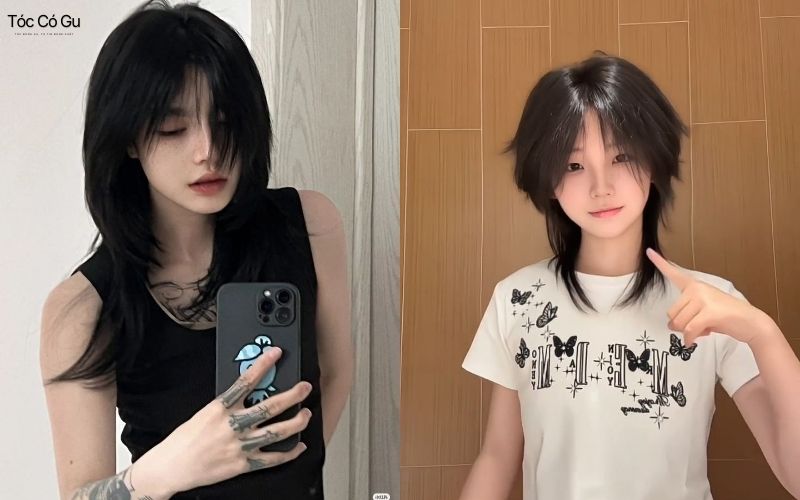 Kiểu tóc tomboy layer