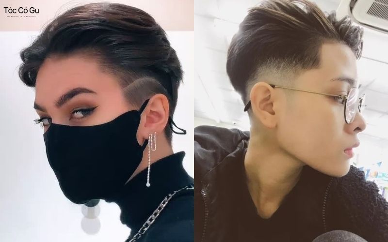 Tóc tomboy undercut