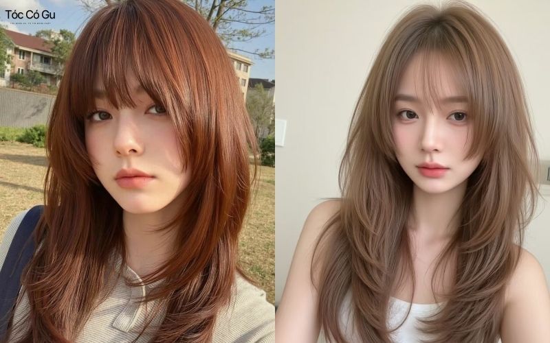 Nữ trán cao để tóc gì đẹp? Gợi ý 12+ kiểu tóc giúp che khuyết điểm Trán cao để tóc gì? Kiểu tóc mái ngang dày trẻ trung