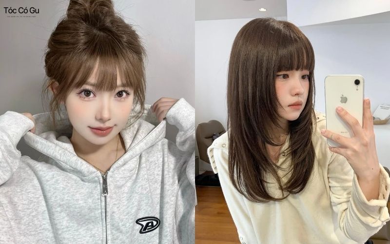 Nữ trán cao để tóc gì đẹp? Gợi ý 12+ kiểu tóc giúp che khuyết điểm Kiểu tóc mái ngố choppy siêu ngắn