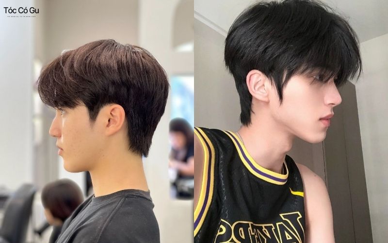 Kiểu uốn phồng chân tóc nam