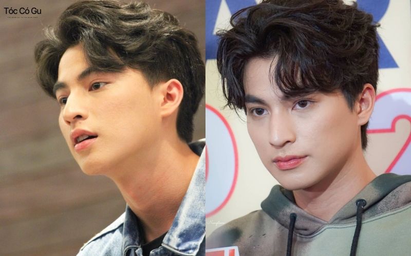 Kiểu tóc uốn wavy nam