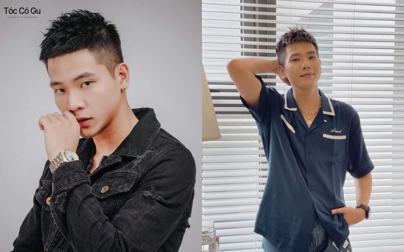 Kiểu Mohican uốn