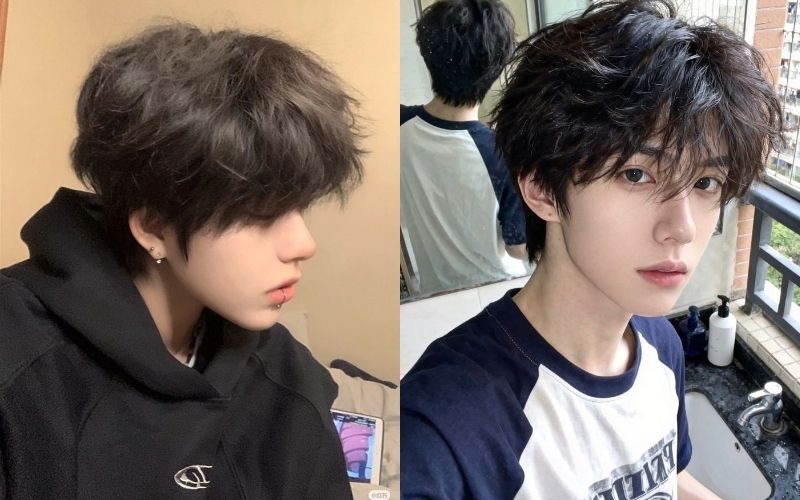 Uốn tóc nam Comma Hair