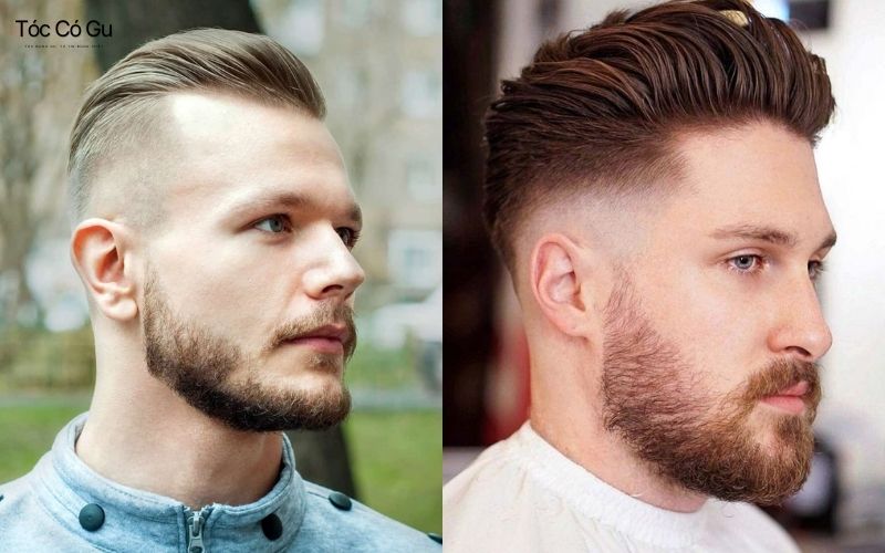Slick Back Undercut – nam tính và cổ điển cho mặt kim cương
