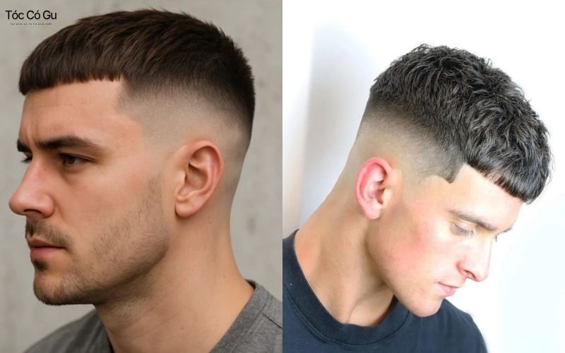 French Crop Fade hiện đại