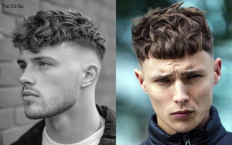 Messy French Crop phóng khoáng