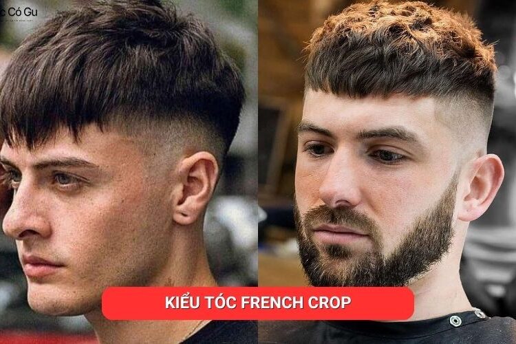 kiểu tóc french crop