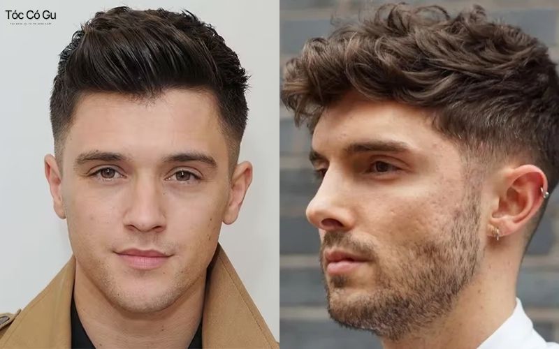 French Crop vuốt ngược phá cách