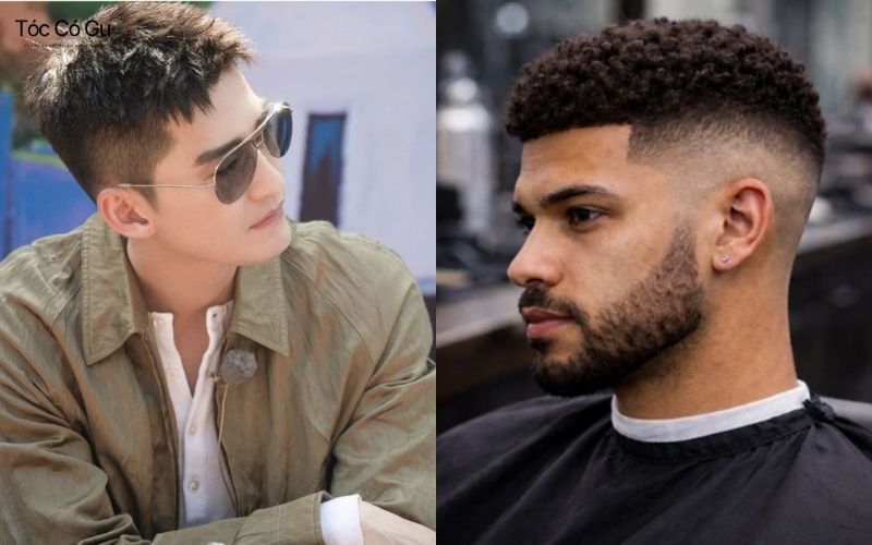 Mẫu tóc High Fade With Crop cho nam