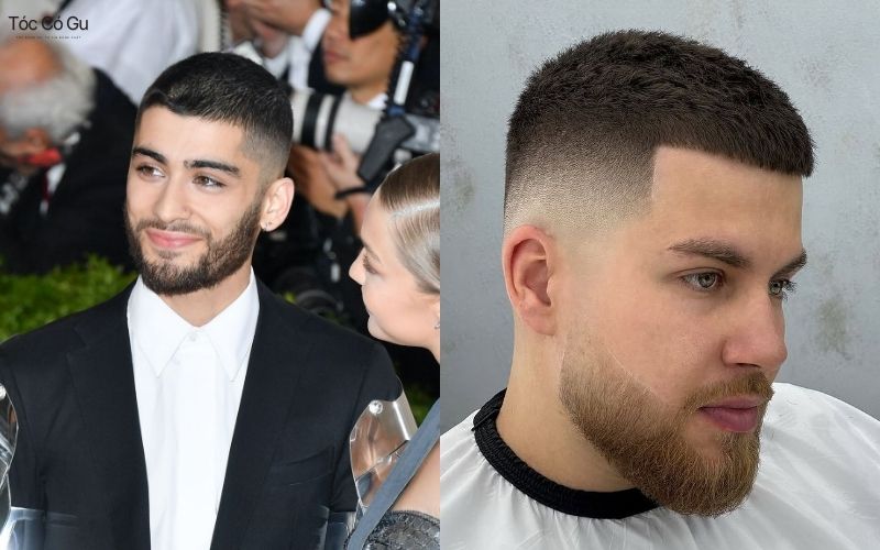 Tóc nam Low Fade Crew Cut