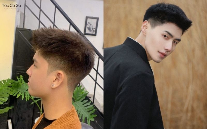 Low Fade Quiff kiểu tóc nam trẻ trung