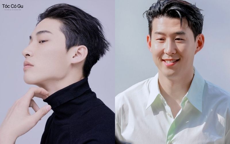 Mid Fade kết hợp Slicked Back