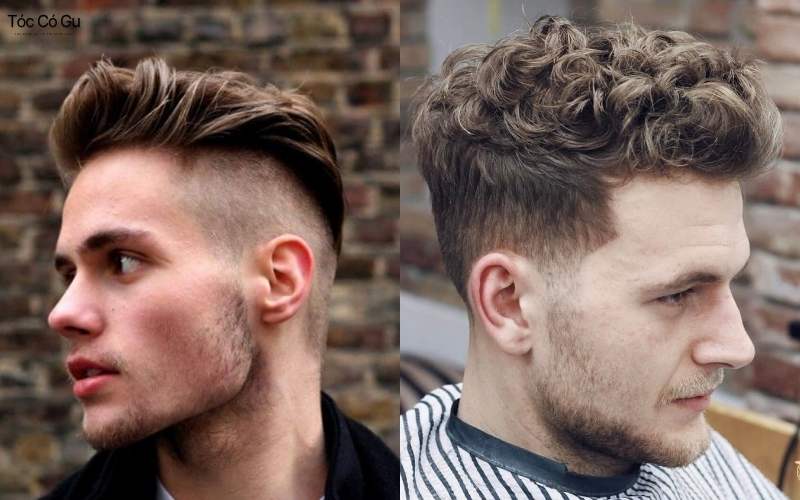 Kiểu tóc short quiff dài lãng tử mang nét mềm mại