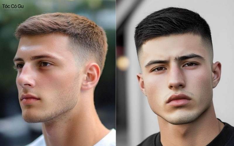 Kiểu tóc short quiff không vuốt mang lại nét năng động